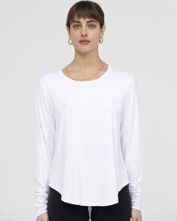 Μπλούζα μπαμπού με μακρύ μανίκι t-shirts NOOS Pilates Wear