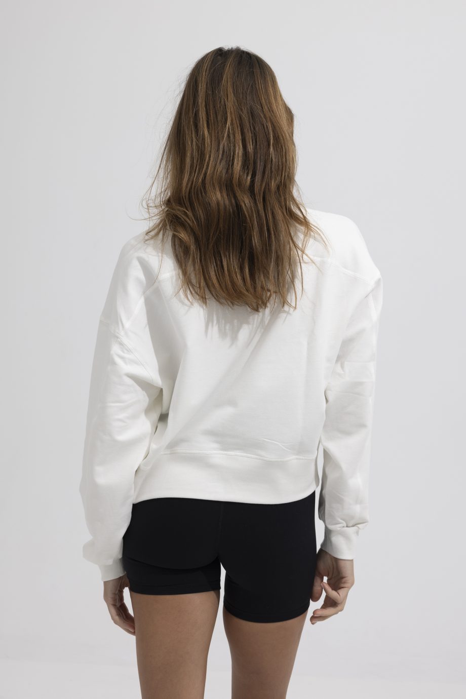 Oversized κοντό φούτερ. Sweatshirt NOOS Pilates Wear