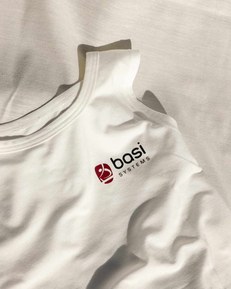 Φανελάκι bamboo logo BASI Systems. t-shirts NOOS Pilates Wear