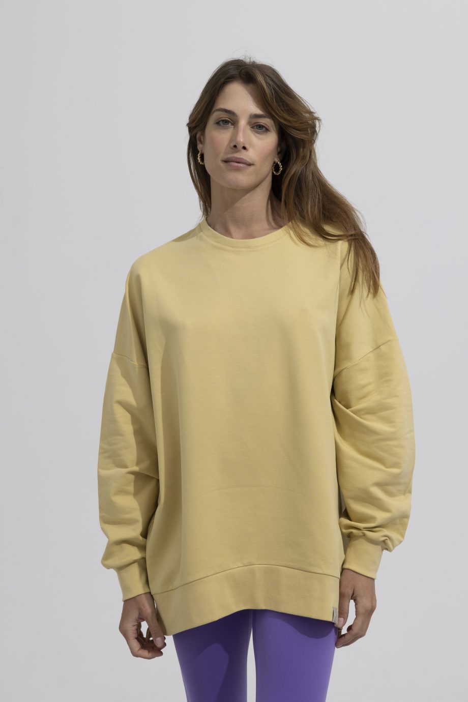 Φούτερ oversized με τύπωμα. Sweatshirt NOOS Pilates Wear