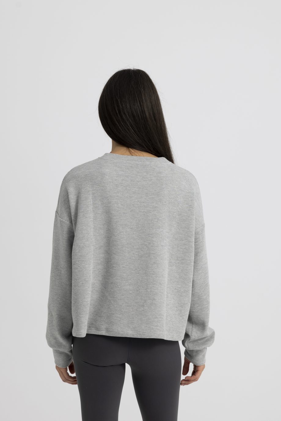 Μπλούζα βαμβακερή με ιδιαίτερη ύφανση. Sweatshirt NOOS Pilates Wear