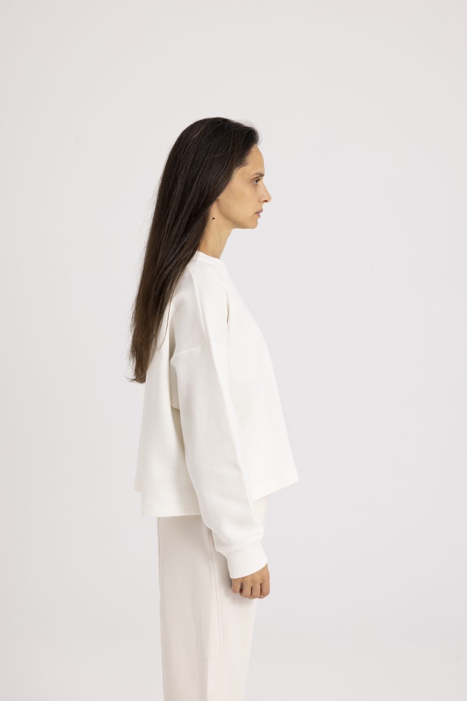 Μπλούζα βαμβακερή με ιδιαίτερη ύφανση. Sweatshirt NOOS Pilates Wear