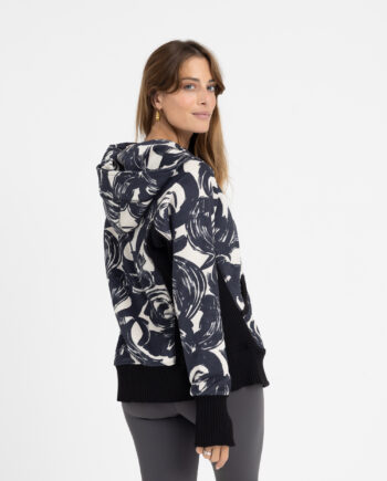 Ζακέτα με μοναδικό print από Scuba Suede. Hoodies & Sweatshirts NOOS Pilates Wear